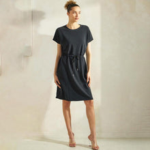 Black Soft Scuba Dress