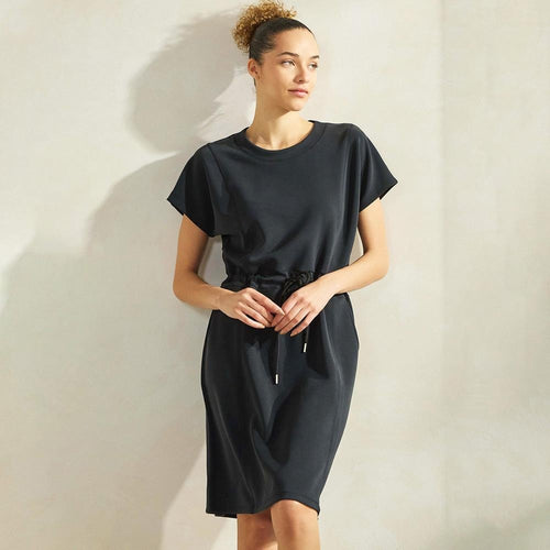Black Soft Scuba Dress