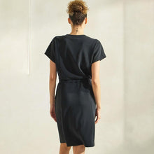 Black Soft Scuba Dress