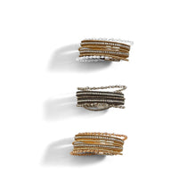 Crystal Multi Row Magnetic Bracelets