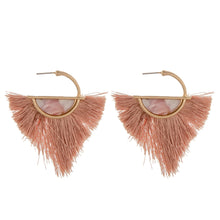 Acetate Tassel Earrings