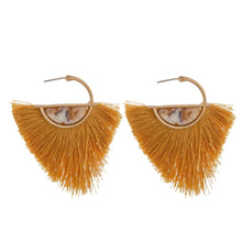 Acetate Tassel Earrings