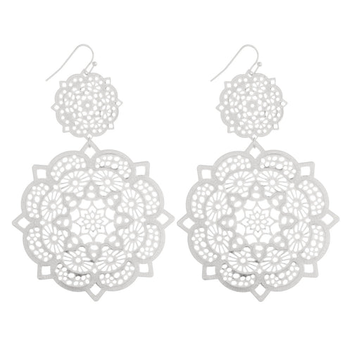 Long Filigree Earrings