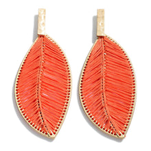 Long Leaf Earrings