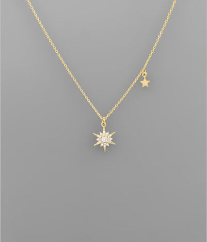 Crystal Starburst Necklace