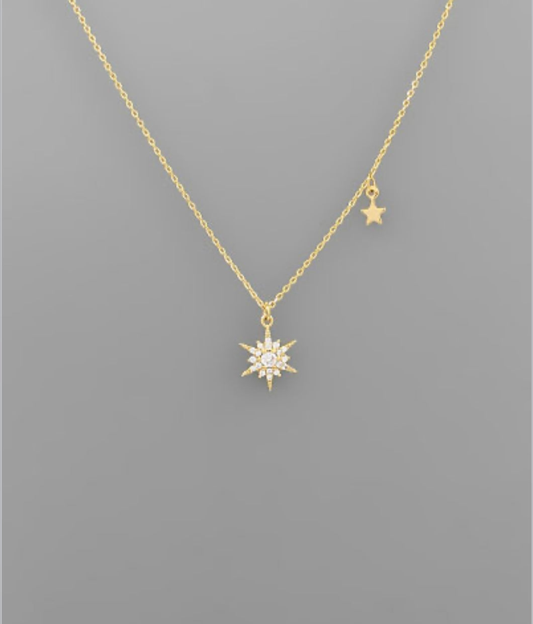 Crystal Starburst Necklace