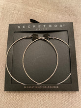 Secretbox Hoop Earrings