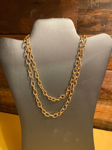 Gold chain layered Necklace