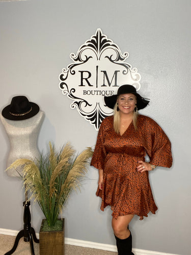 Animal Print Dress
