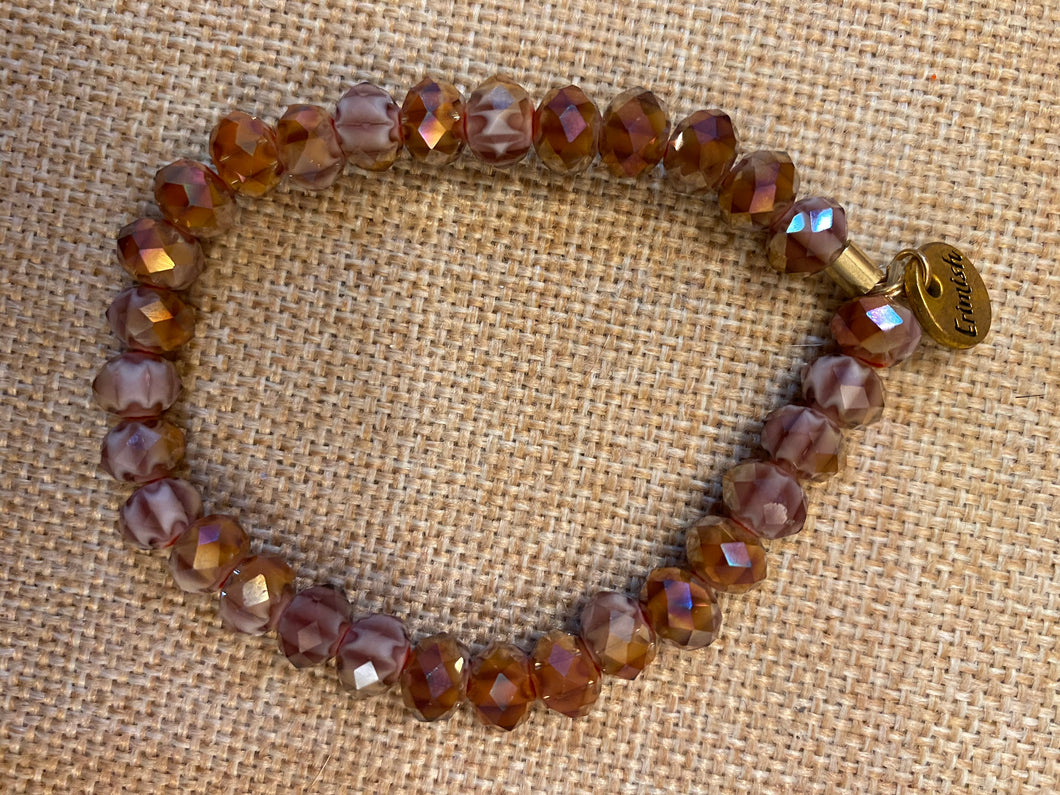 Erimish mauve & maroon mixture Bracelet