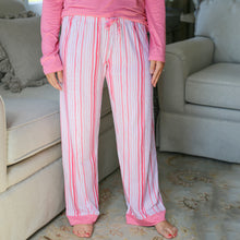 Pink Stripe Pajama Set